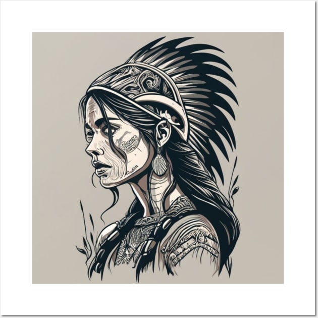 Native Skyrim and Morrowind Character Wall Art by joolsd1@gmail.com